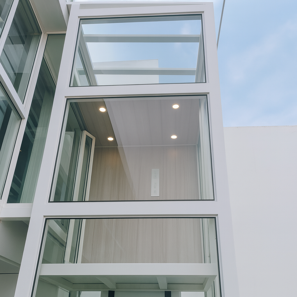 Elevador residencial cuadrado