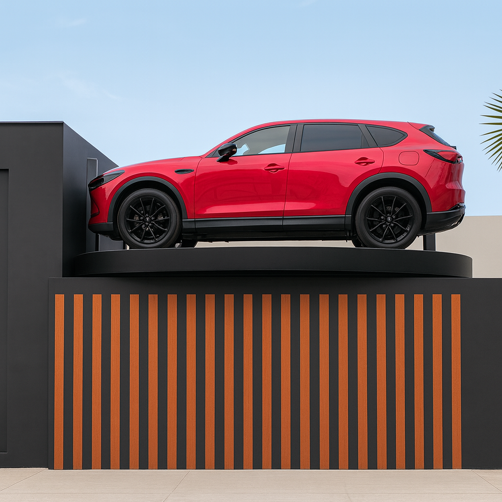 Elevador de exposición